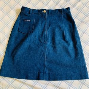Jean skirt